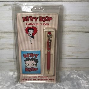 Betty Boop solid brass refillable collector’s pen